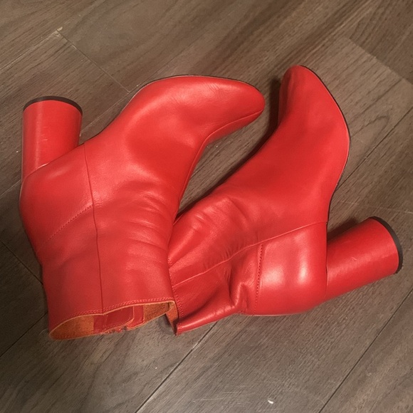 & Other Stories Leather Ankle Boots - US 9 - Picture 6 of 9